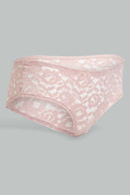 تنزيل الصورة على معرض الصور، Redtag-Blush-Lace-Plain-Boyleg-Brief-Briefs-Boyleg-Women's-