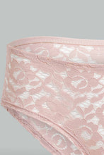 تنزيل الصورة على معرض الصور، Redtag-Blush-Lace-Plain-Boyleg-Brief-Briefs-Boyleg-Women's-