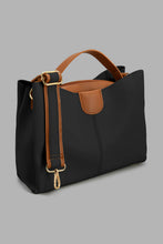 Load image into Gallery viewer, Redtag-Black-Bucket-Bag-Cross-Body-Bags-Women-