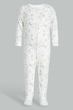 تنزيل الصورة على معرض الصور، Redtag-Lilac-Printed-Sleepsuit-Sleepsuits-Baby-0 to 12 Months