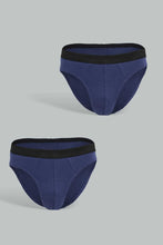 Load image into Gallery viewer, Navy Briefs For Men (Pack of 2)