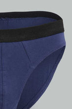 Load image into Gallery viewer, Navy Briefs For Men (Pack of 2)