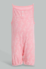 Load image into Gallery viewer, Redtag-Red-And-Blue-Stripe-Print-Frill--2-Piece-Pack-Romper-Rompers-Baby-0 to 12 Months