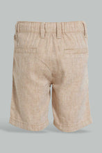 تنزيل الصورة على معرض الصور، Redtag-White-Dobby-Short-Chino-Shorts-Infant-Boys-3 to 24 Months