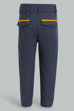 Load image into Gallery viewer, Redtag-Grey-Oxford-Chino-Pant-With-Tipping-Pocket-Chino-Trousers-Infant-Boys-3 to 24 Months