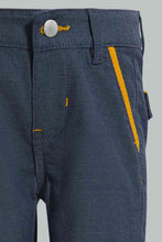 Load image into Gallery viewer, Redtag-Grey-Oxford-Chino-Pant-With-Tipping-Pocket-Chino-Trousers-Infant-Boys-3 to 24 Months