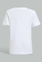 تنزيل الصورة على معرض الصور، Redtag-White-Cut-And-Sew-Zipper-Tshirt-Plain-Infant-Boys-3 to 24 Months
