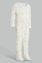 Load image into Gallery viewer, Redtag-Yellow-Elephant-2-Piece-Pack-Sleep-Suit-Rompers-Baby-0 to 12 Months