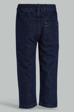 Load image into Gallery viewer, Redtag-Blue-Rinse-Wash-Anti-Fit-Denim-Pant-Jeans-Slim-Fit-Infant-Boys-3 to 24 Months