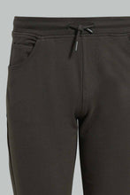 تنزيل الصورة على معرض الصور، Redtag-Olive-Stretch-Pant-Pants-Jogger-Fit-Senior-Boys-9 to 14 Years