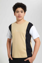 تنزيل الصورة على معرض الصور، Redtag-Teal-Cut-&-Sew-T-Shirt-Graphic-T-Shirts-Senior-Boys-9 to 14 Years