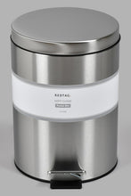 تنزيل الصورة على معرض الصور، Redtag-Silver-Pedal-Bin-(9Lt.)-Dust-Bins-Home-Bathroom-