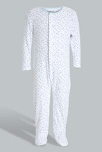 تنزيل الصورة على معرض الصور، Redtag-Blue-Nbb-3Pk-Sleepsuit-Sleepsuits-Baby-0 to 12 Months