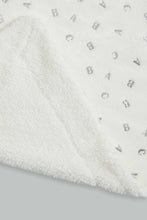 Load image into Gallery viewer, Redtag-White-Sherpa-Blanket-With-Baby-Pillow-Baby-Blankets-Baby-0 to 12 Months
