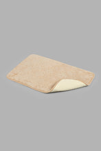 تنزيل الصورة على معرض الصور، Redtag-Beige-Memory-Foam-Bath-Mat-Bathmats-Home-Bathroom-