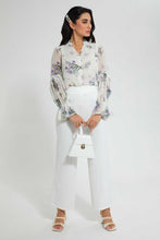 Load image into Gallery viewer, Redtag-Ivory-Tassel-Detail-Trouser-Trousers-Women's-