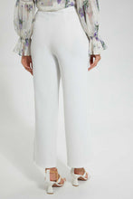 Load image into Gallery viewer, Redtag-Ivory-Tassel-Detail-Trouser-Trousers-Women's-