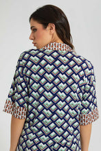Load image into Gallery viewer, Redtag-Geometric-Print-Shirt-Tops-Women's-