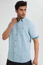 Load image into Gallery viewer, Redtag-Mint-Short-Sleeve-Shirt-Casual-Shirts-Men's-