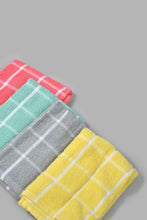 Load image into Gallery viewer, Redtag-Multicolor-Kitchen-Towel-(4-Piece)-Kitchen-Towels-Home-Dining-