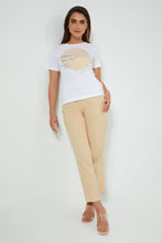 تنزيل الصورة على معرض الصور، Redtag-White-Foiled-Shirt-Colour:White,-Filter:Women's-Clothing,-Limited-Edition-T-Shirts,-New-In,-New-In-Women,-Non-Sale,-S22B,-Section:Women-Women's-