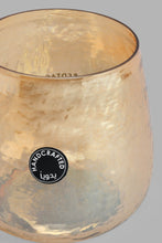Load image into Gallery viewer, Gold Clear Cotton Jar