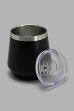 Load image into Gallery viewer, Redtag-Black-Metal-Mug-Travel-Mugs-Home-Dining-