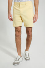 Load image into Gallery viewer, Redtag-Yellow-Short-With-Drawstring-Swimwear--