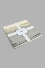 Load image into Gallery viewer, Redtag-Grey-Geomatric-Table-Cover-Tablecloths-Home-Dining-