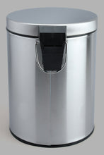 Load image into Gallery viewer, Redtag-Silver-Pedal-Bin-(5Lt.)-Category:Waste-Bins,-Colour:Silver,-Filter:Home-Bathroom,-HMW-BAC-Bce-Bath-Accessories,-New-In,-New-In-HMW-BAC,-Non-Sale,-S22C,-Section:Homewares-Home-Bathroom-