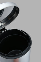 Load image into Gallery viewer, Redtag-Silver-Pedal-Bin-(5Lt.)-Category:Waste-Bins,-Colour:Silver,-Filter:Home-Bathroom,-HMW-BAC-Bce-Bath-Accessories,-New-In,-New-In-HMW-BAC,-Non-Sale,-S22C,-Section:Homewares-Home-Bathroom-
