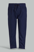 Load image into Gallery viewer, Redtag-Navy-Matching-Pant-With-Vestcoat-Chinos-Infant-Boys-3 to 24 Months