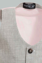 تنزيل الصورة على معرض الصور، Redtag-Grey-Vest-Coat-With-Pink-Shirt-Short-Sleeve-Set-Sets-Infant-Boys-3 to 24 Months