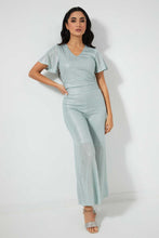 Load image into Gallery viewer, Redtag-Ruffled-V-Neck-Crop-Top-Tops-Women's-