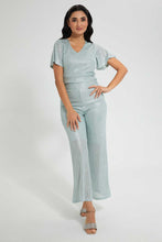 تنزيل الصورة على معرض الصور، Redtag-Shimmery-Wide-Leg-Cullottes-Trousers-Women's-