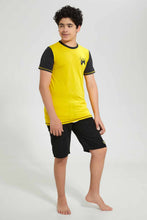 تنزيل الصورة على معرض الصور، Redtag-Assorted-Color-Block-Board-Short-Swim-Shorts-Senior-Boys-9 to 14 Years