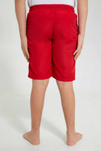 تنزيل الصورة على معرض الصور، Redtag-Red-Board-Short-Swim-Shorts-Senior-Boys-9 to 14 Years