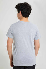 تنزيل الصورة على معرض الصور، Redtag-Grey-Lion-Roar-T-Shirt-Graphic-T-Shirts-Senior-Boys-9 to 14 Years