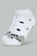 Load image into Gallery viewer, Redtag-Assorted-Ankle-Socks-Ankle-Socks-Girls-2 to 8 Years