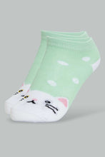 Load image into Gallery viewer, Redtag-Assorted-Ankle-Socks-Ankle-Socks-Girls-2 to 8 Years