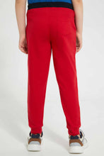 تنزيل الصورة على معرض الصور، Redtag-Red-Spiderman-Jogpant-Joggers-Boys-2 to 8 Years