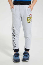 تنزيل الصورة على معرض الصور، Redtag-Grey-Paw-Patrol-Jogpant-Joggers-Boys-2 to 8 Years
