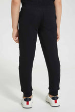 تنزيل الصورة على معرض الصور، Redtag-Black-Batman-Jogpant-Joggers-Boys-2 to 8 Years