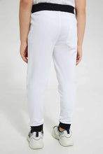 تنزيل الصورة على معرض الصور، Redtag-White-Tom-And-Jerry-Jogpant-Joggers-Boys-2 to 8 Years