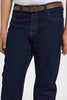 Redtag-Blue-5-Pocket-Knit-Denim-Knit-Denim-Senior-Boys-9 to 14 Years