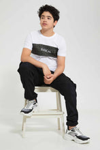 تنزيل الصورة على معرض الصور، Redtag-White-In-Middle-T-Shirt-Graphic-T-Shirts-Senior-Boys-9 to 14 Years