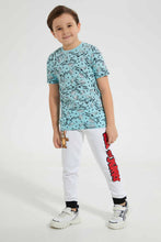 تنزيل الصورة على معرض الصور، Redtag-Blue-Tom-And-Jerry-Print-T-Shirt-Character-T-Shirts-Boys-2 to 8 Years