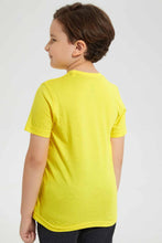 تنزيل الصورة على معرض الصور، Redtag-Yellow-Batman-T-Shirt-Character-T-Shirts-Boys-2 to 8 Years