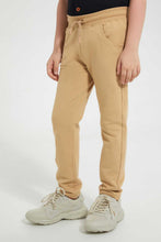 Load image into Gallery viewer, Redtag-Stone-5-Pocket-Stretch-Terry-Pant-Chino-Trousers-Boys-2 to 8 Years