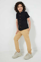 Load image into Gallery viewer, Redtag-Stone-5-Pocket-Stretch-Terry-Pant-Chino-Trousers-Boys-2 to 8 Years
